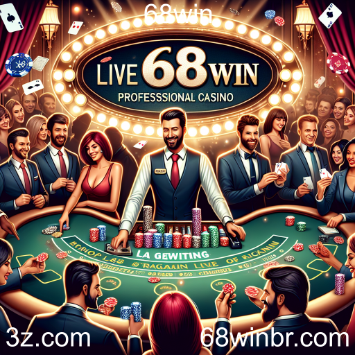 Experiência Realista com Jogos Ao Vivo na 68win